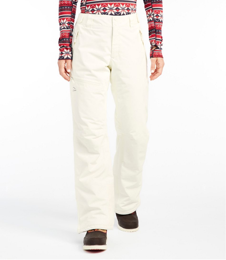 Women's Wildcat Waterproof Insulated Snow Pants | L.L.Bean Great Value