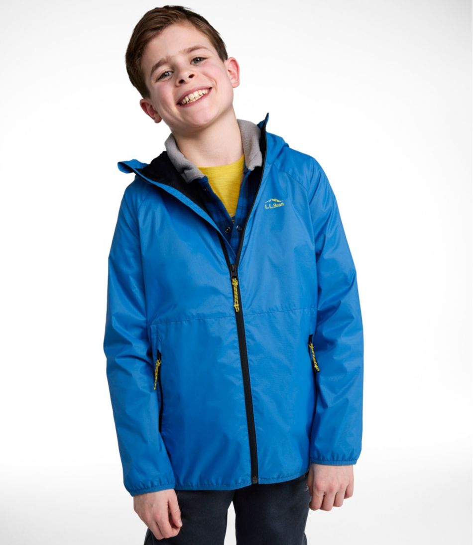Kids' Wind and Rain Jacket, Lined | L.L.Bean Trending