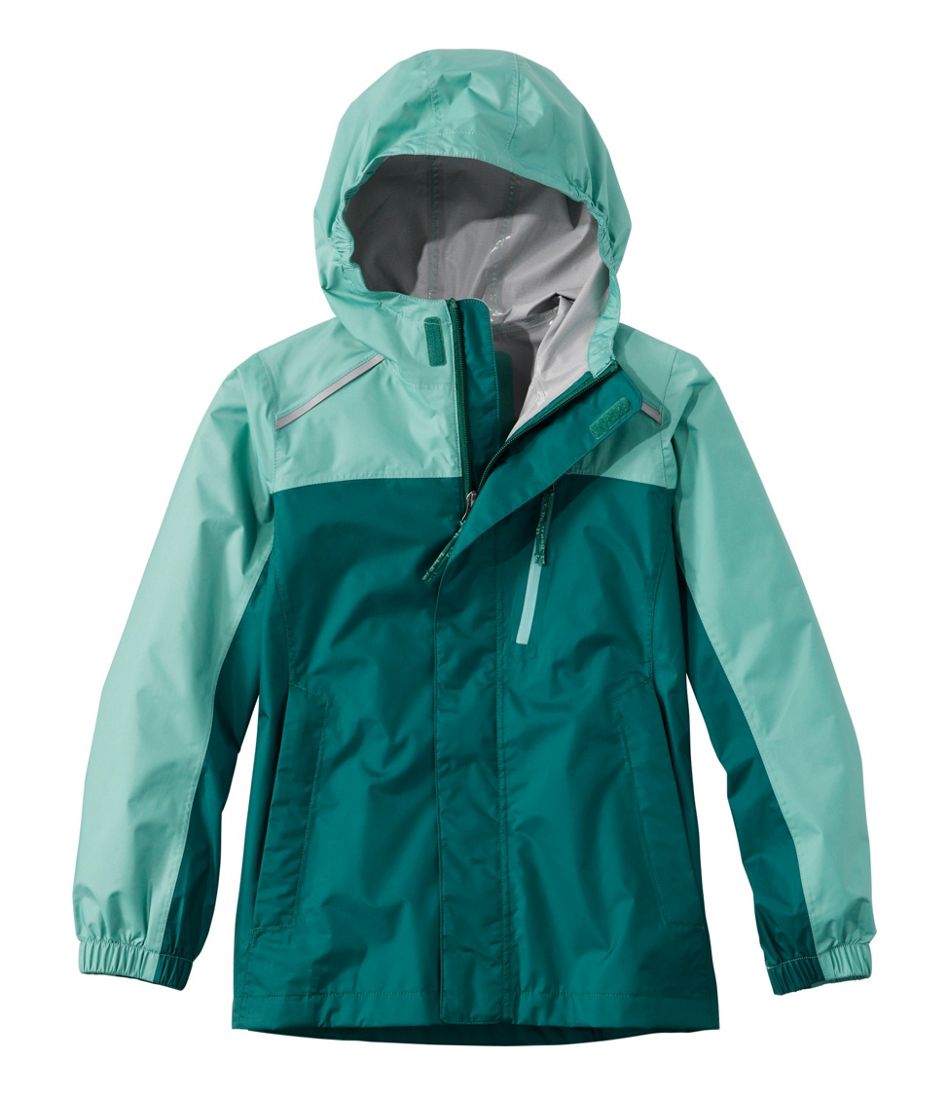 Kids' Trail Model Rain Jacket, Colorblock | L.L.Bean Best Seller