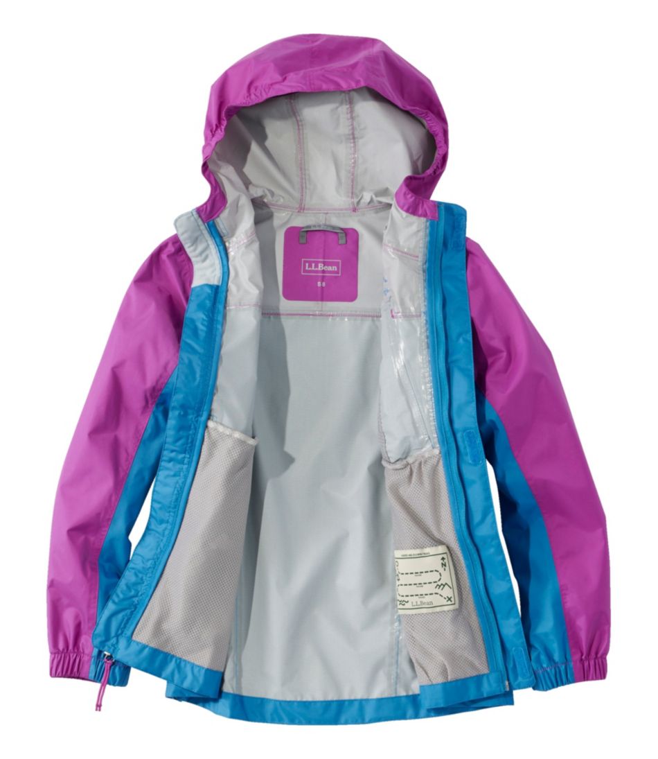 Kids' Trail Model Rain Jacket, Colorblock | L.L.Bean Best Seller