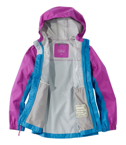 Kids' Trail Model Rain Jacket, Colorblock | L.L.Bean Best Seller