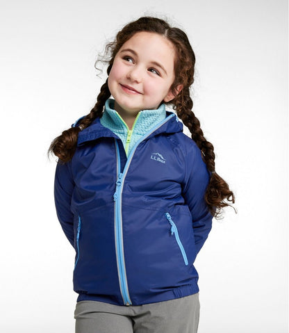 Kids' Wind and Rain Jacket, Reflective Zipper | L.L.Bean Exclusive