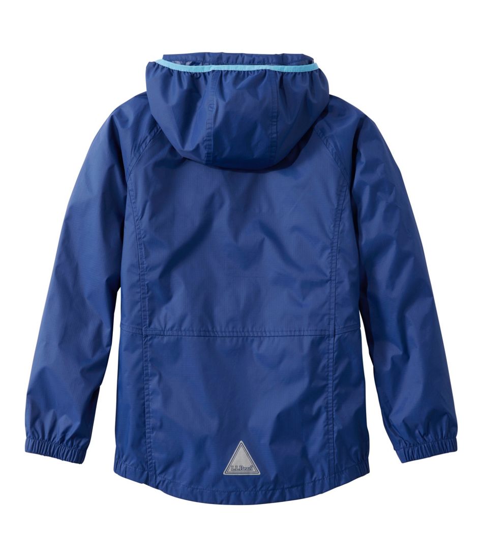 Kids' Wind and Rain Jacket, Reflective Zipper | L.L.Bean Exclusive