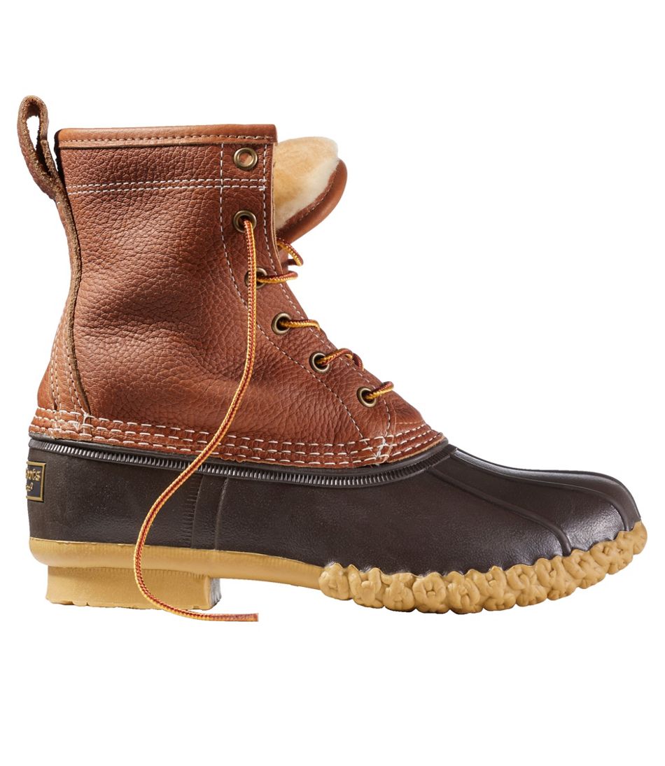 Women's Bean Boots, 8" Shearling-Lined Insulated | L.L.Bean Classic
