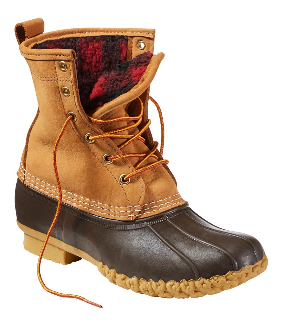 Women's Bean Boots, 8" Fleece-Lined Insulated | L.L.Bean Essential