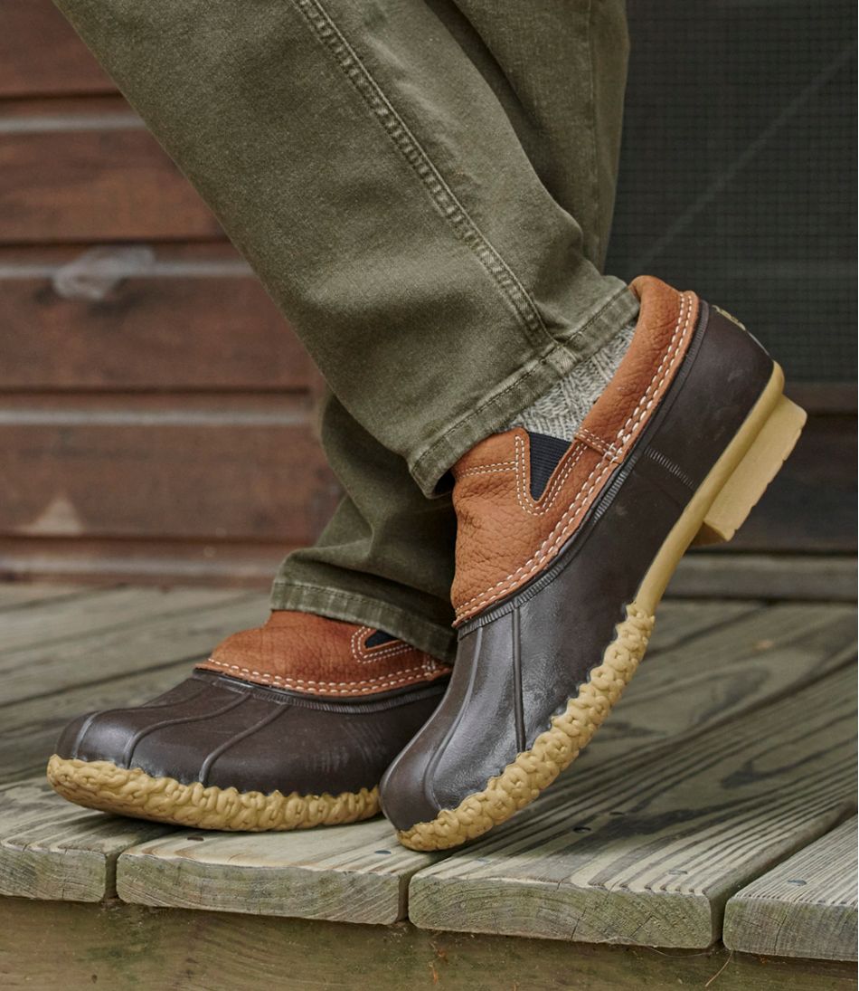 Men's Bean Boots, Slip-On Rubber Mocs | L.L.Bean Value