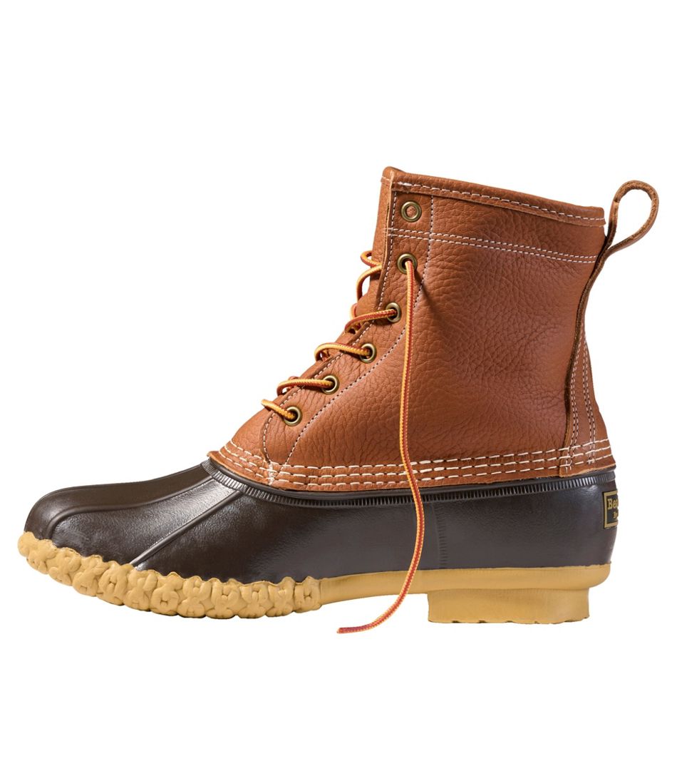 Men's Bean Boots 8", Flannel-Lined Insulated | L.L.Bean Best Seller
