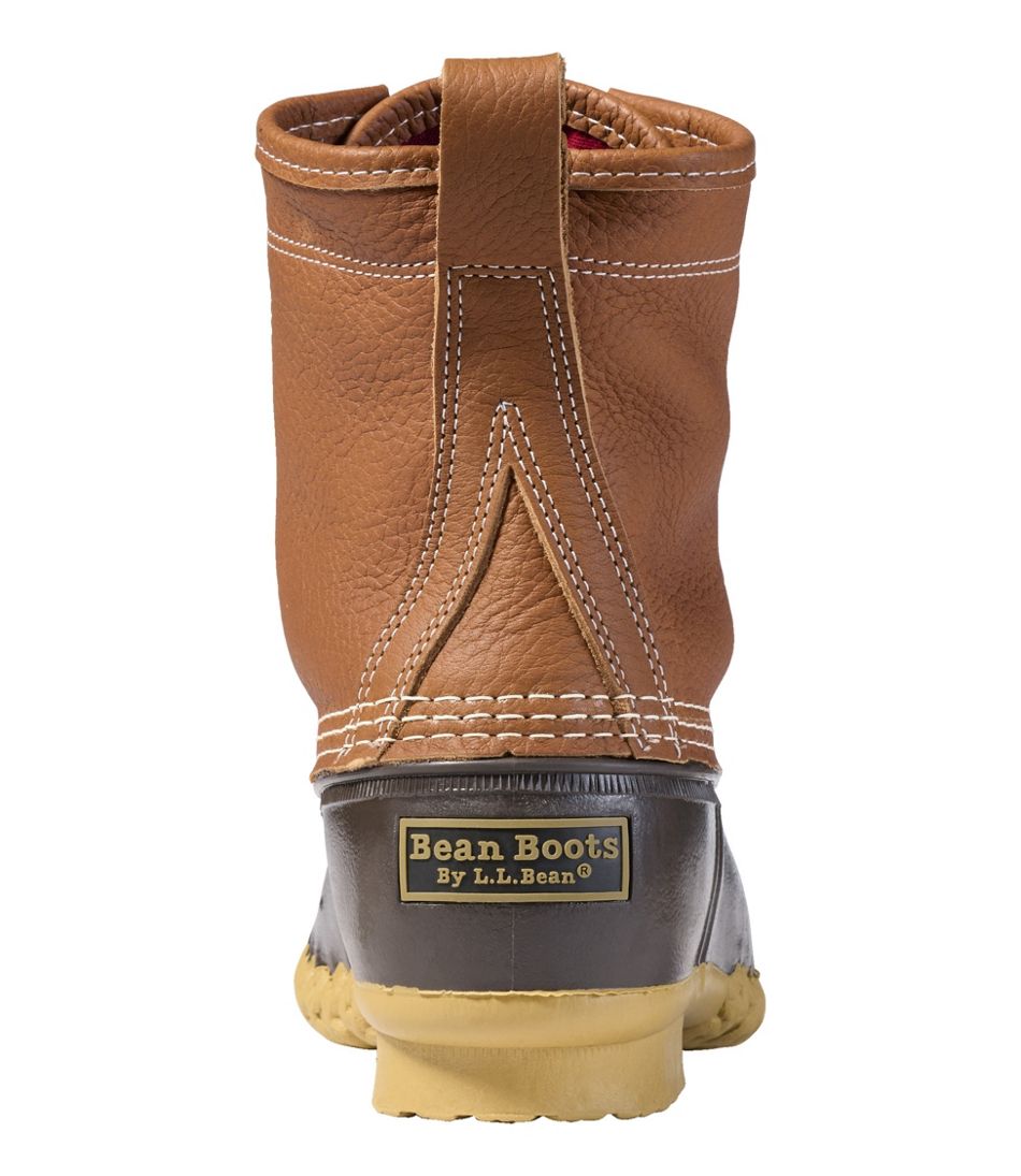 Men's Bean Boots 8", Flannel-Lined Insulated | L.L.Bean Best Seller