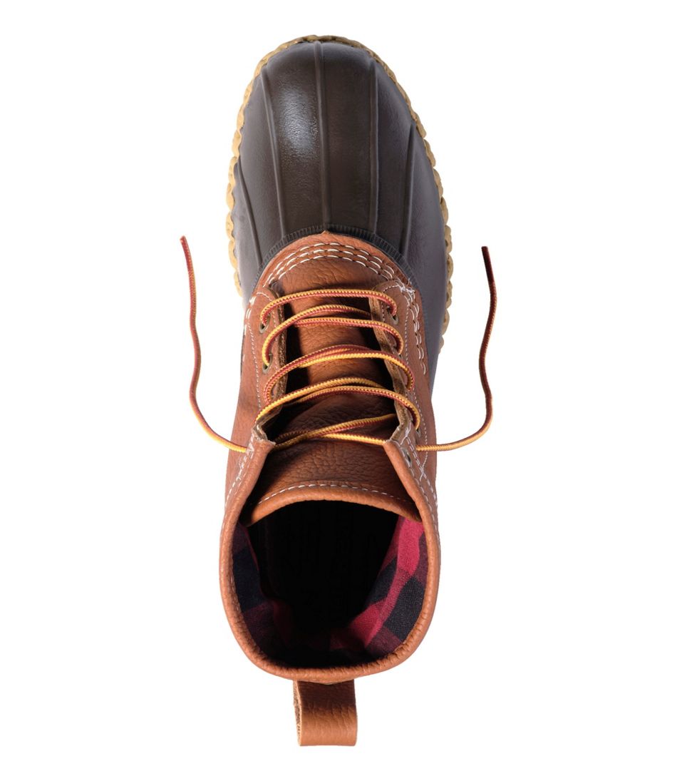 Men's Bean Boots 8", Flannel-Lined Insulated | L.L.Bean Best Seller