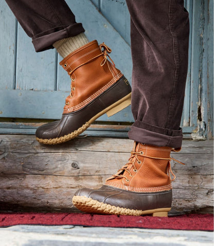 Men's Bean Boots 8", Flannel-Lined Insulated | L.L.Bean Best Seller