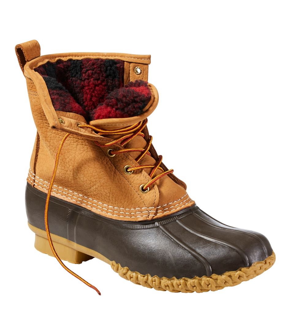 Men's Bean Boots, 8" Fleece-Lined Insulated | L.L.Bean Recommended