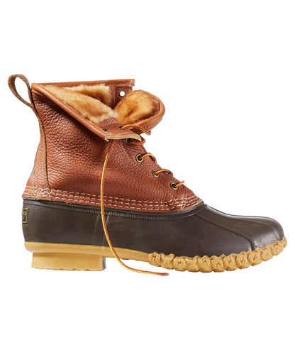 Men's Bean Boots, 8" Shearling-Lined Insulated | L.L.Bean Exclusive