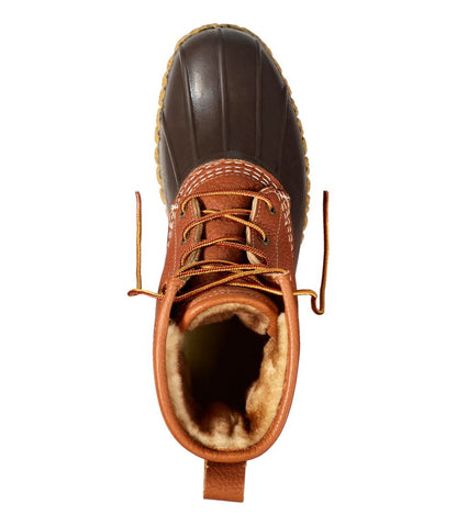 Men's Bean Boots, 8" Shearling-Lined Insulated | L.L.Bean Exclusive