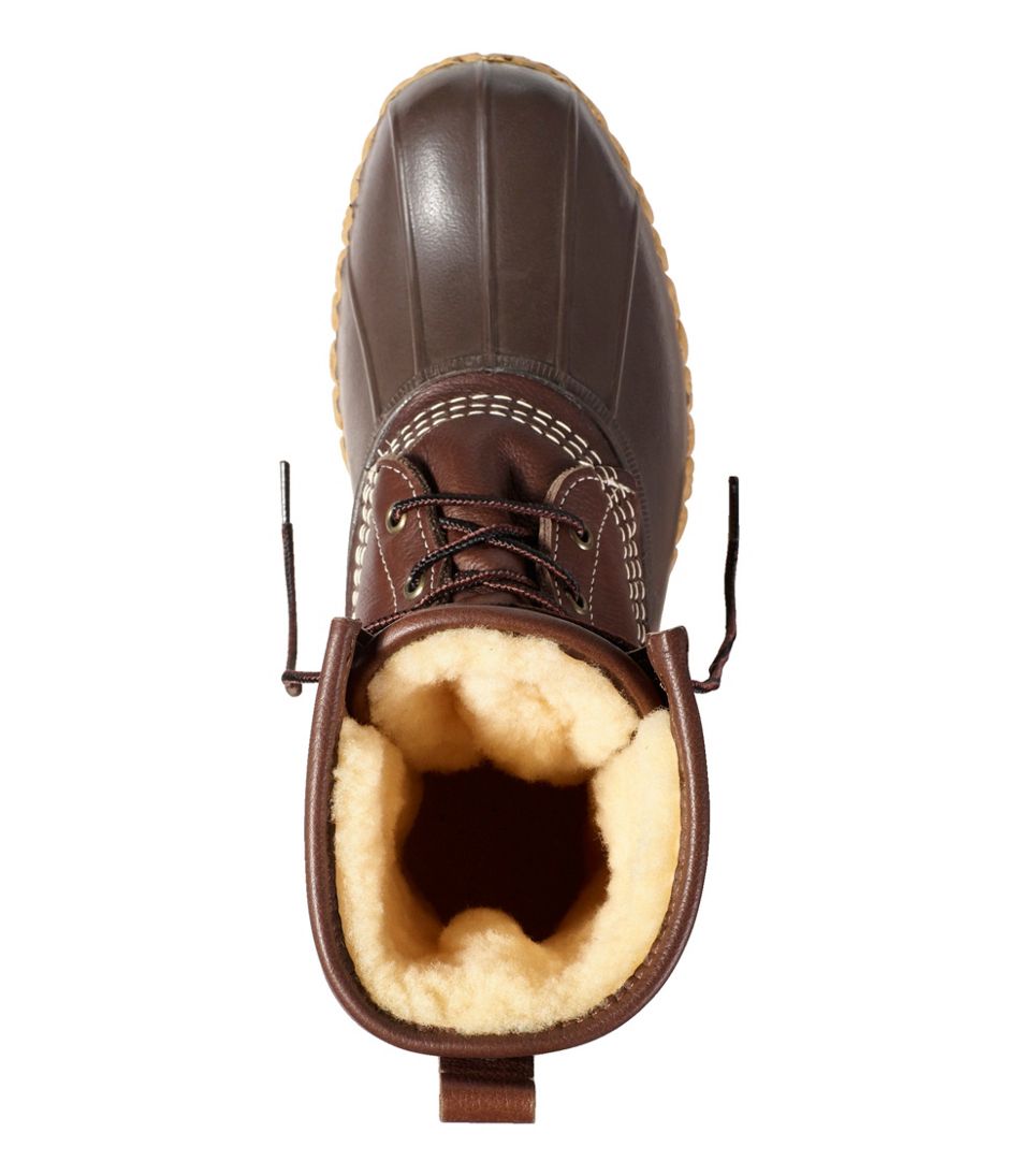 Men's Bean Boots, 10" Shearling-Lined | L.L.Bean Everyday