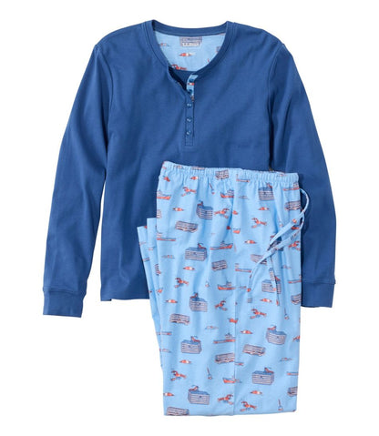 Women's Cozy PJ Set, Print | L.L.Bean Trending