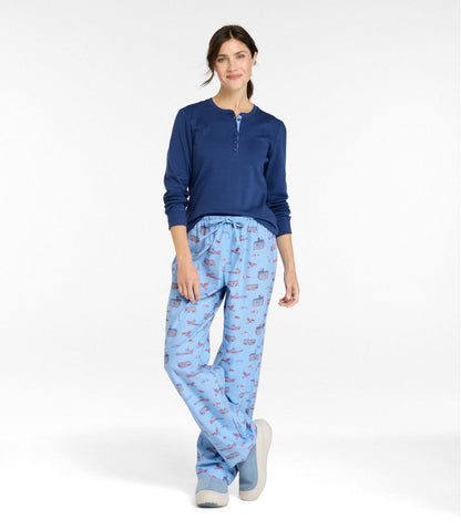 Women's Cozy PJ Set, Print | L.L.Bean Trending