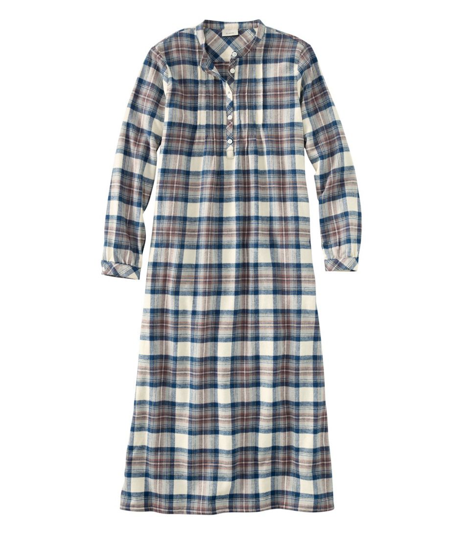 Women's Scotch Plaid Flannel Nightgown | L.L.Bean Recommended