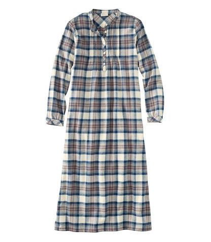 Women's Scotch Plaid Flannel Nightgown | L.L.Bean Recommended