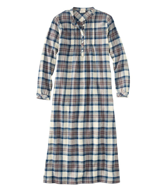 Women's Scotch Plaid Flannel Nightgown | L.L.Bean Recommended