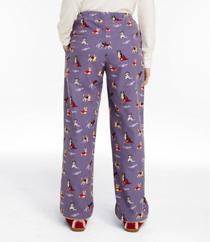 Women's L.L.Bean Flannel Sleep Pants, Print | L.L.Bean Classic