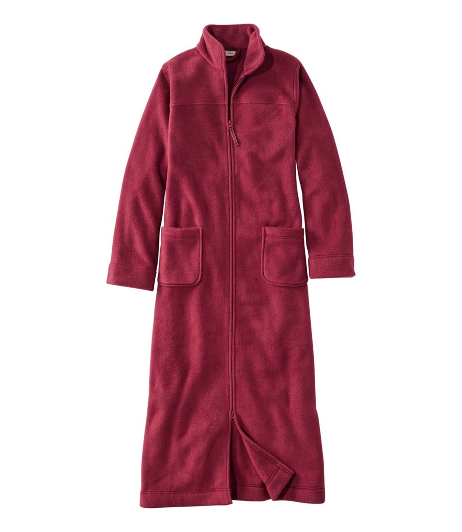 Women's Winter Fleece Robe, Zip-Front | L.L.Bean Value