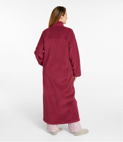 Women's Winter Fleece Robe, Zip-Front | L.L.Bean Value