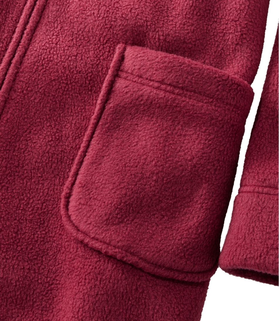 Women's Winter Fleece Robe, Zip-Front | L.L.Bean Value