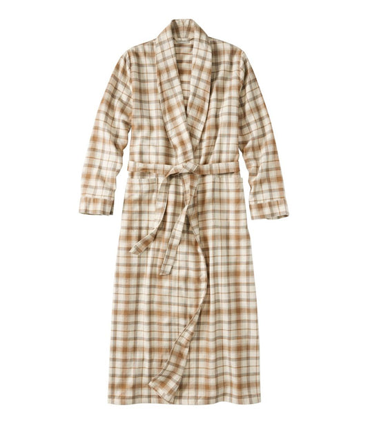 Women's Scotch Plaid Flannel Robe | L.L.Bean Great Value