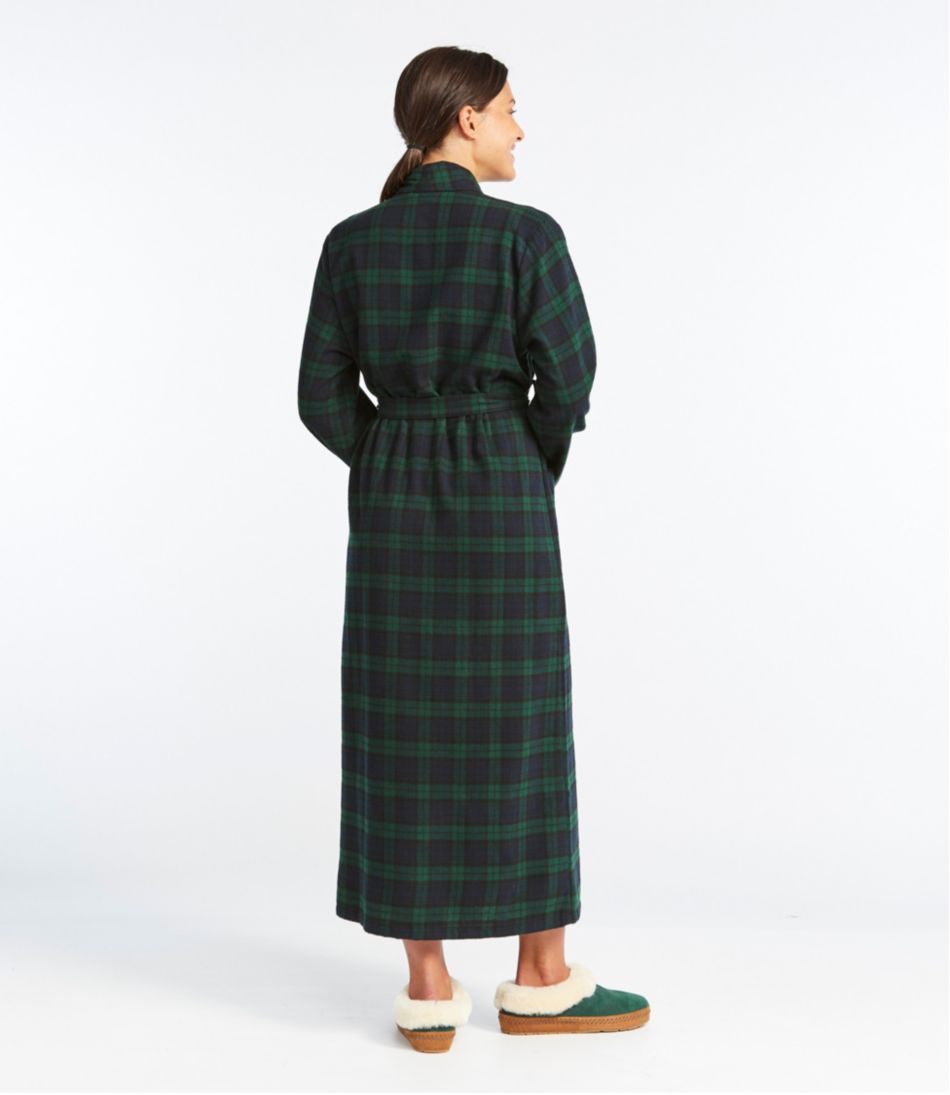 Women's Scotch Plaid Flannel Robe | L.L.Bean Great Value