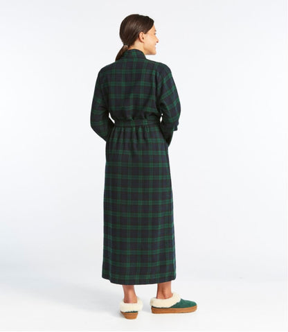Women's Scotch Plaid Flannel Robe | L.L.Bean Great Value