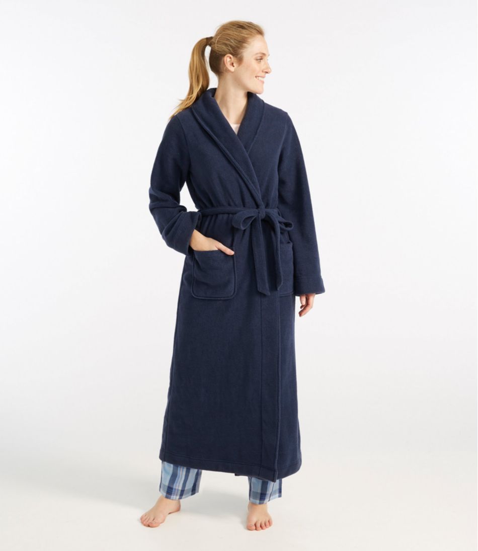 Women's Winter Fleece Robe, Wrap-Front | L.L.Bean Trending