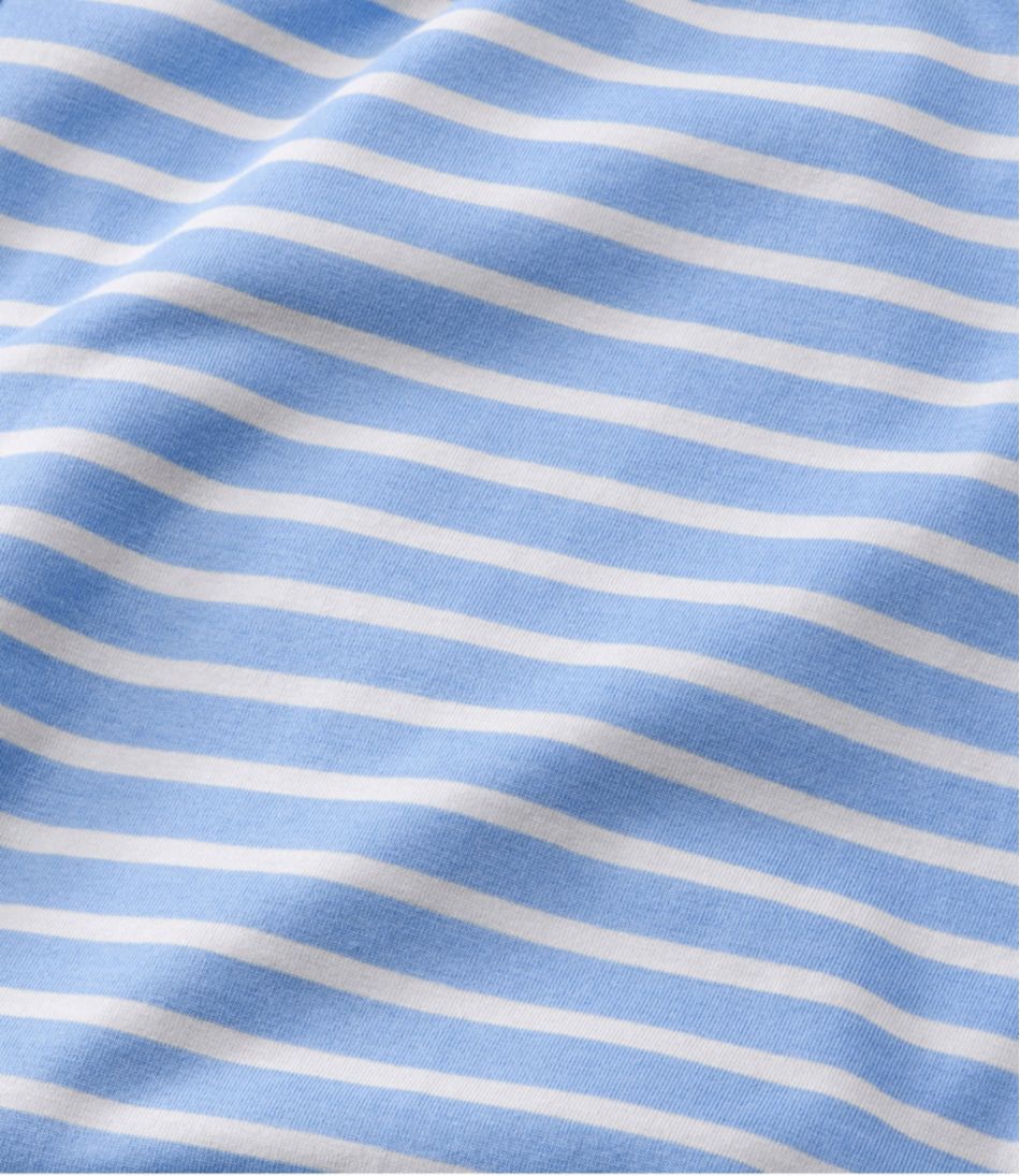 Women's Super-Soft Shrink-Free Button Front Pajama Set, Stripe | L.L.Bean Best Seller