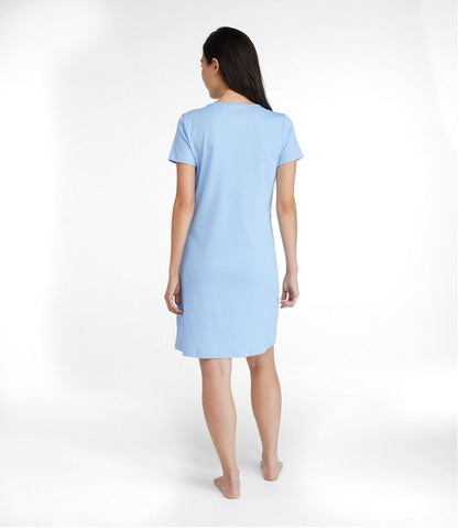 Women's Supima® Nightgown, Short-Sleeve | L.L.Bean Signature