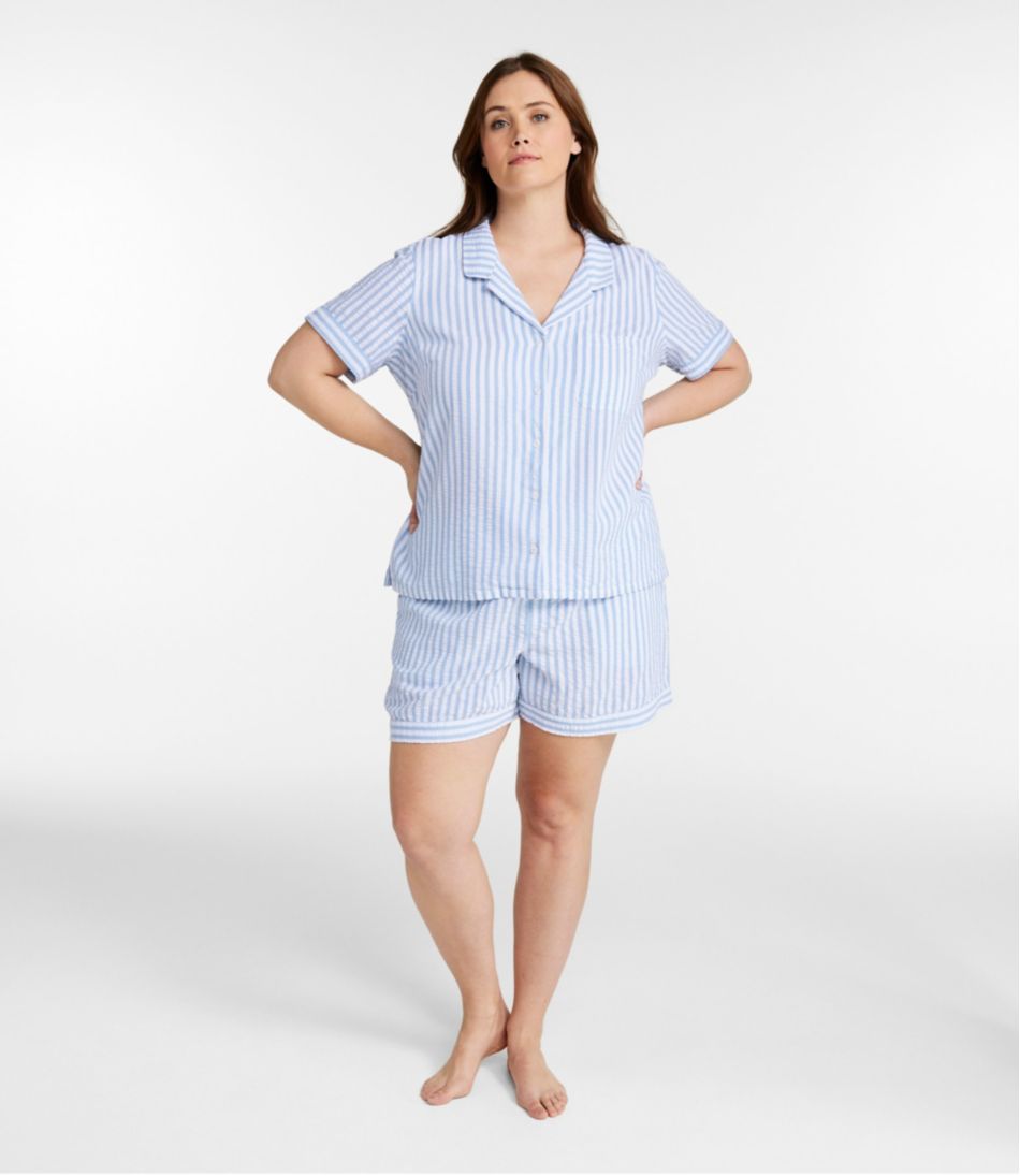 Women's Bean's Seacoast Seersucker Short Set | L.L.Bean Essential
