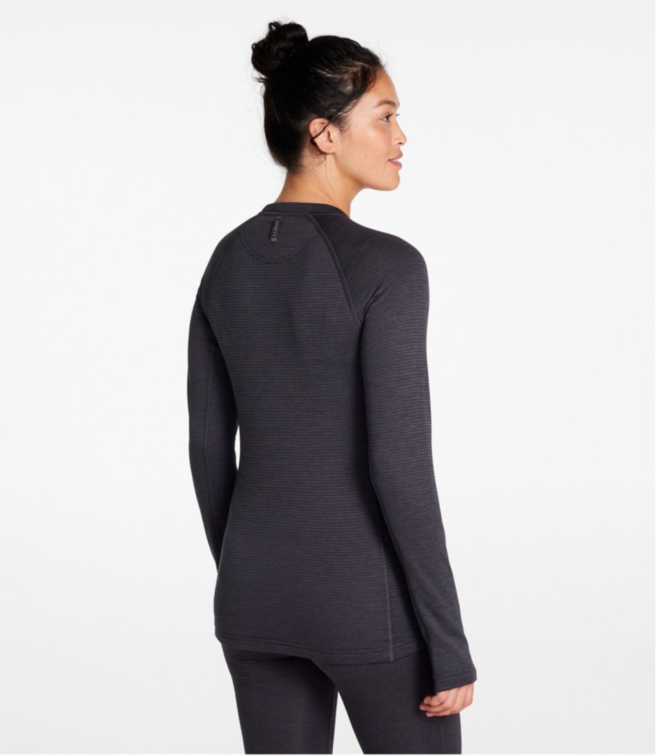 Women's L.L.Bean Midweight Base Layer Crew Top | L.L.Bean Great Value