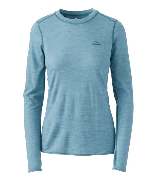 Women's Cresta Ultralight 150 Crew Top, Stripe | L.L.Bean Exclusive