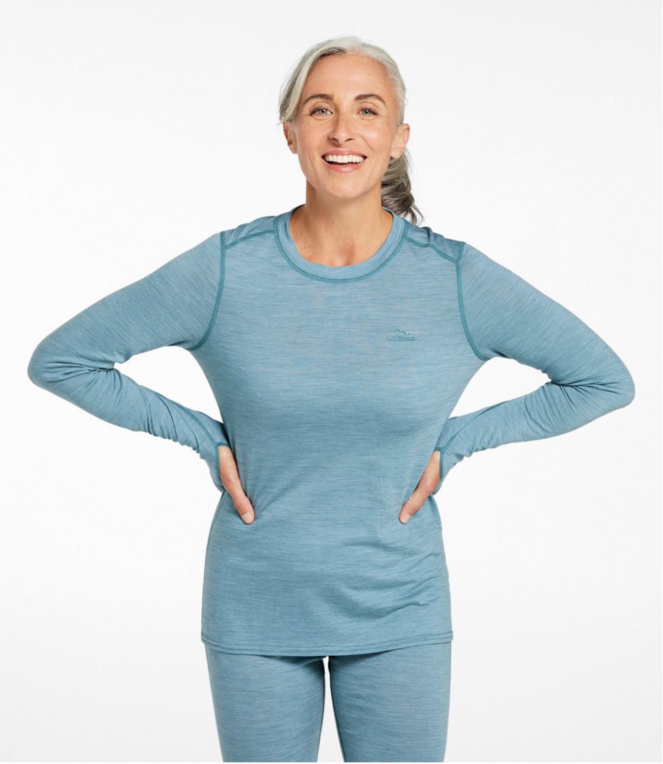 Women's Cresta Ultralight 150 Crew Top, Stripe | L.L.Bean Exclusive
