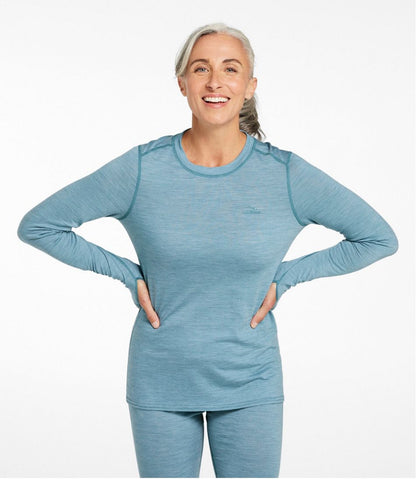Women's Cresta Ultralight 150 Crew Top, Stripe | L.L.Bean Exclusive