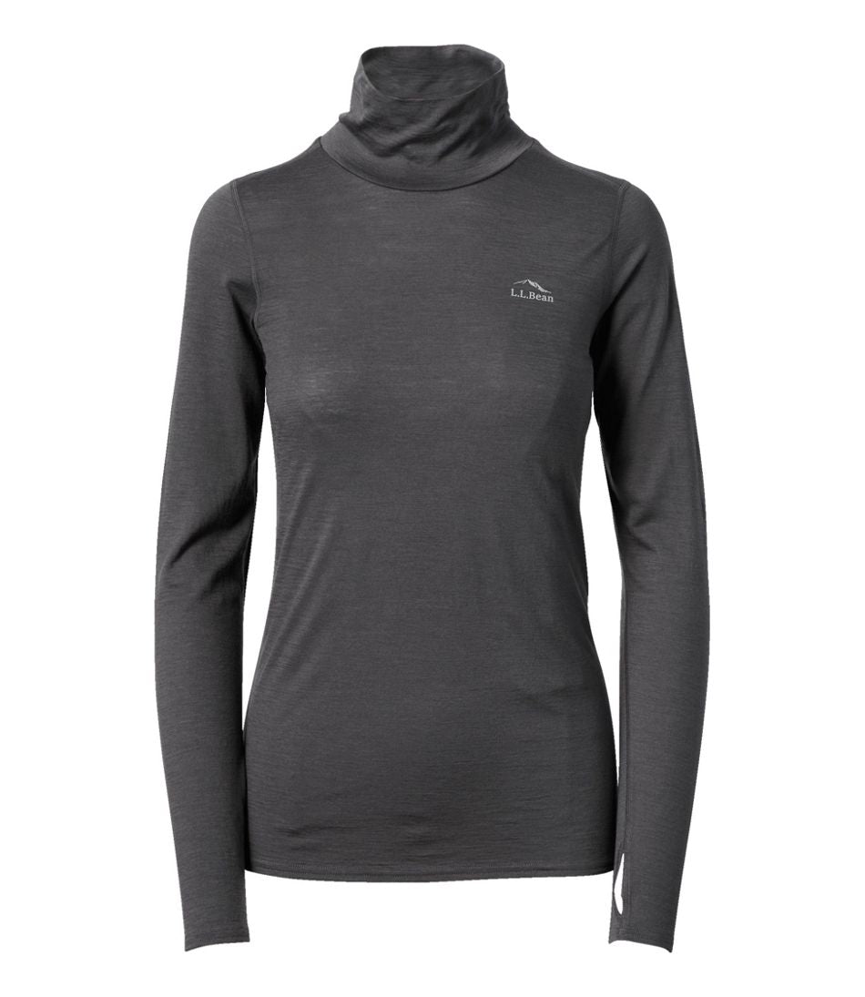 Women's Cresta Wool Ultralight 150 Turtleneck | L.L.Bean Classic