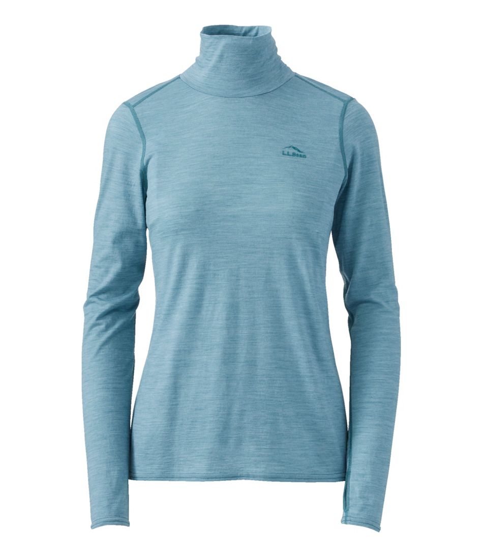 Women's Cresta Ultralight 150 Turtleneck, Stripe | L.L.Bean Value