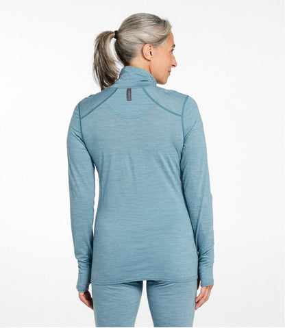 Women's Cresta Ultralight 150 Turtleneck, Stripe | L.L.Bean Value