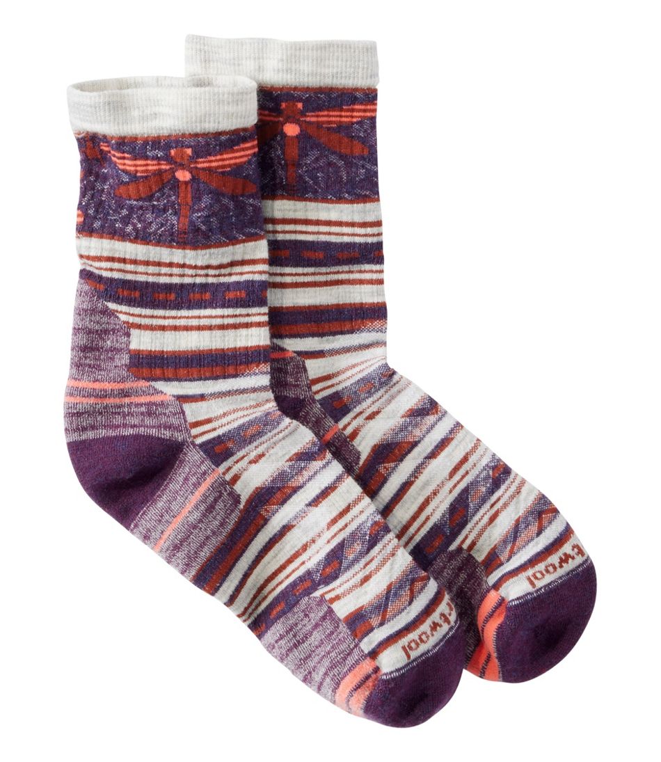 Women's Smartwool Hike Targeted Cushion Dragon Socks, Mid-Crew | L.L.Bean Latest