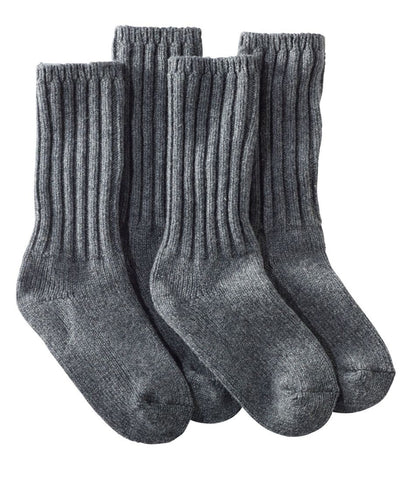 Adults' Merino Wool Ragg Socks, 10" 2-Pack | L.L.Bean Popular