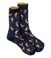 Nautical Navy Bean Boots