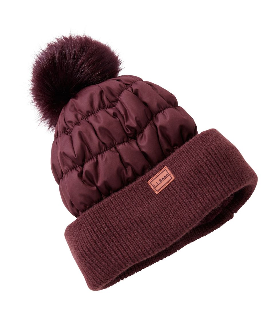 Women's Puffer Pom Hat | L.L.Bean Best Seller