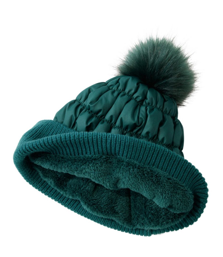 Women's Puffer Pom Hat | L.L.Bean Best Seller