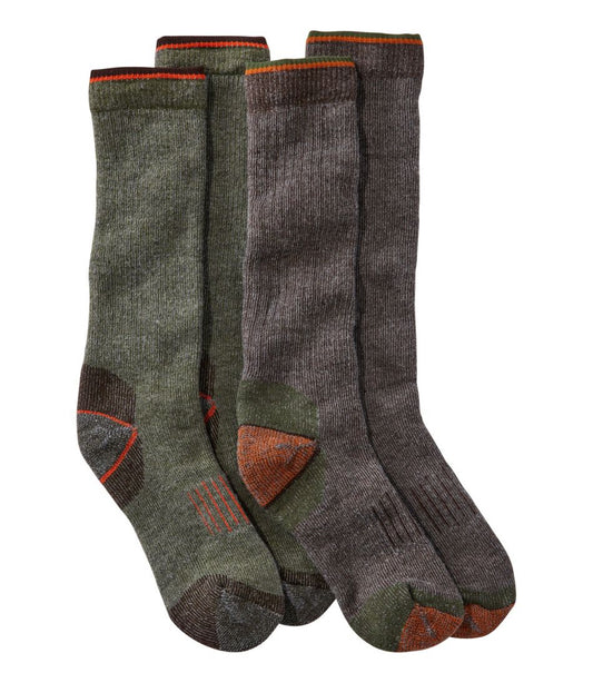 Muck Heavyweight Merino Wool Blend Socks, Boot Height 2-Pack | L.L.Bean Recommended