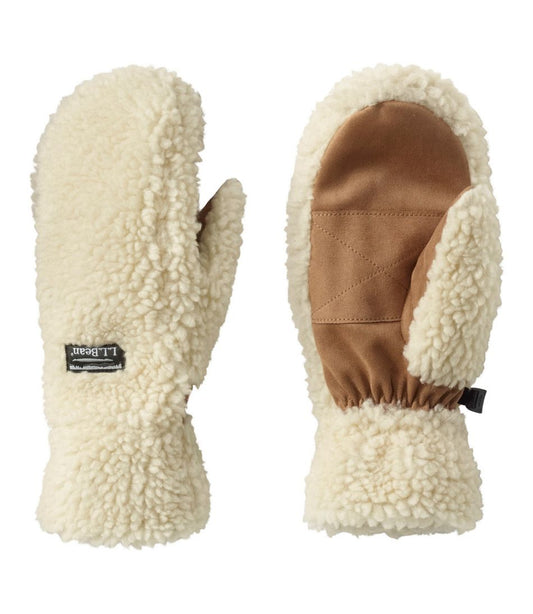 Women's Mountain Pile Fleece Mittens | L.L.Bean Exclusive