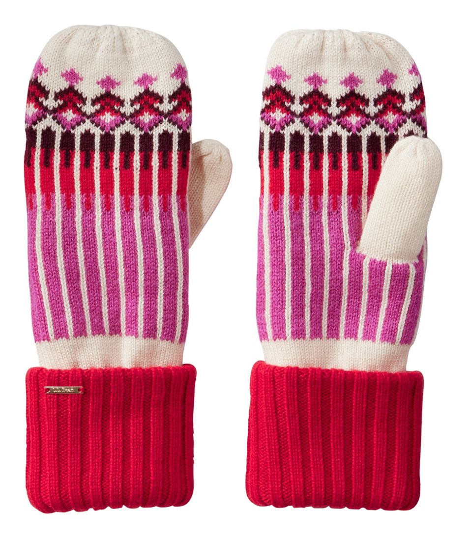 Women's Heritage Fair Isle Mittens | L.L.Bean Great Value
