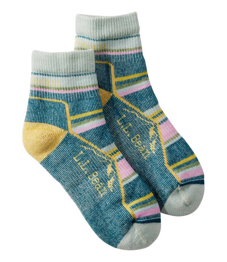 Adults' Cresta Wool Midweight Hiking Socks, Quarter-Crew | L.L.Bean Featured